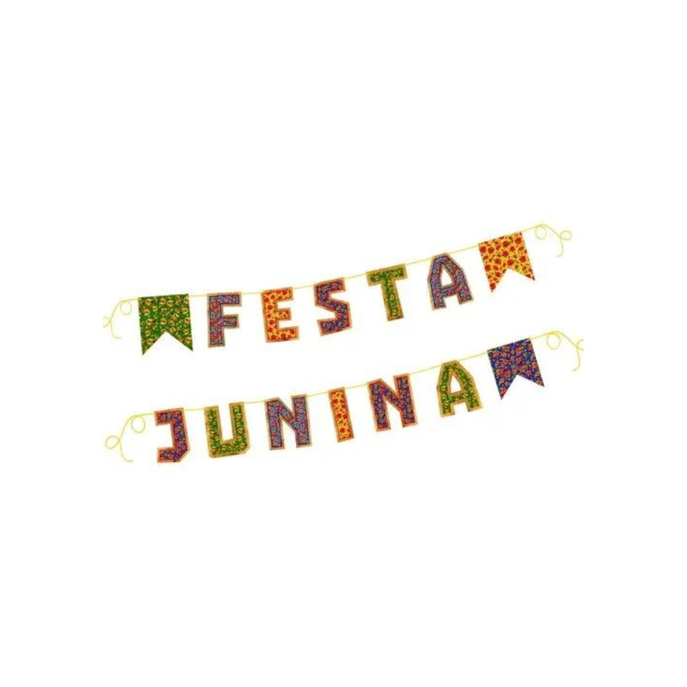 Faixa Impressa Junino Brasil