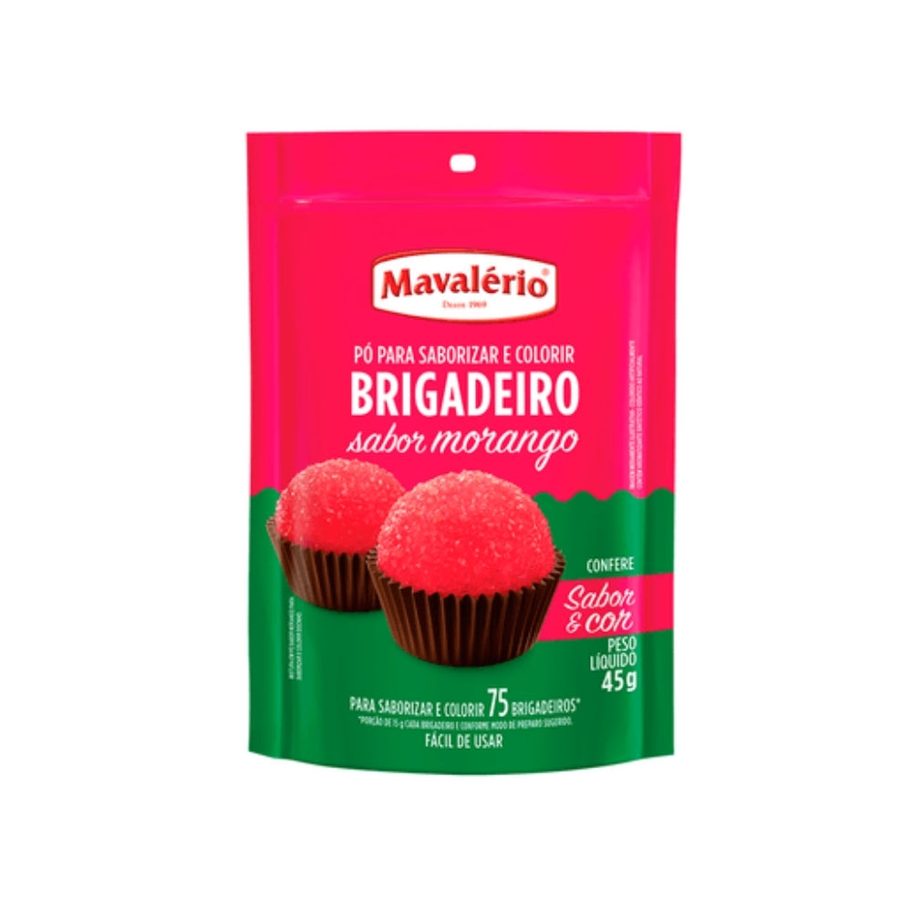 Pó para Preparo de Brigadeiro Morango 45g
