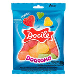 Docigoma Mini Coração Sortido Docile C/24 de 18g