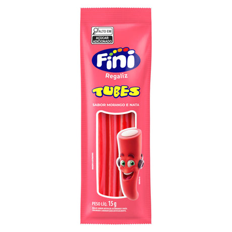 Fini Tubes Morango C/12 de 15g