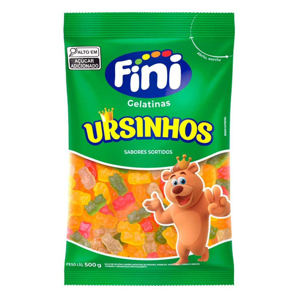Bala de Gelatina Ursinhos Brilho 500g