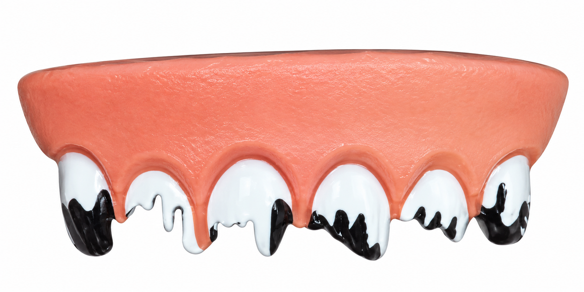 Dentadura Cariada para Fantasia e Halloween - Ref. 944