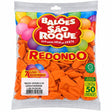 Balão Sao Roque Red Número 07 Laranja Mandarim C/50