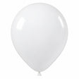 Balão Liso Número 12 C/25 Branco