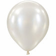 Balão Número 12 Perolizado C/25 Branco