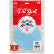Balão Fat Ball 25" Azul Candy C/1