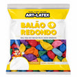 Balão Liso Número 12 Candy Sortido C/24
