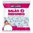 Balão Número 5 Liso C/50 Cristal