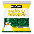 Balão Número 09 Liso C/50 Verde