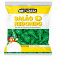 Balão Número 9 Liso C/50 Verde Relva