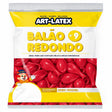 Balão Número 9 Liso C/50 Vermelho Cereja