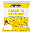 Balão Liso Número 9 Amarelo Manteiga C/50