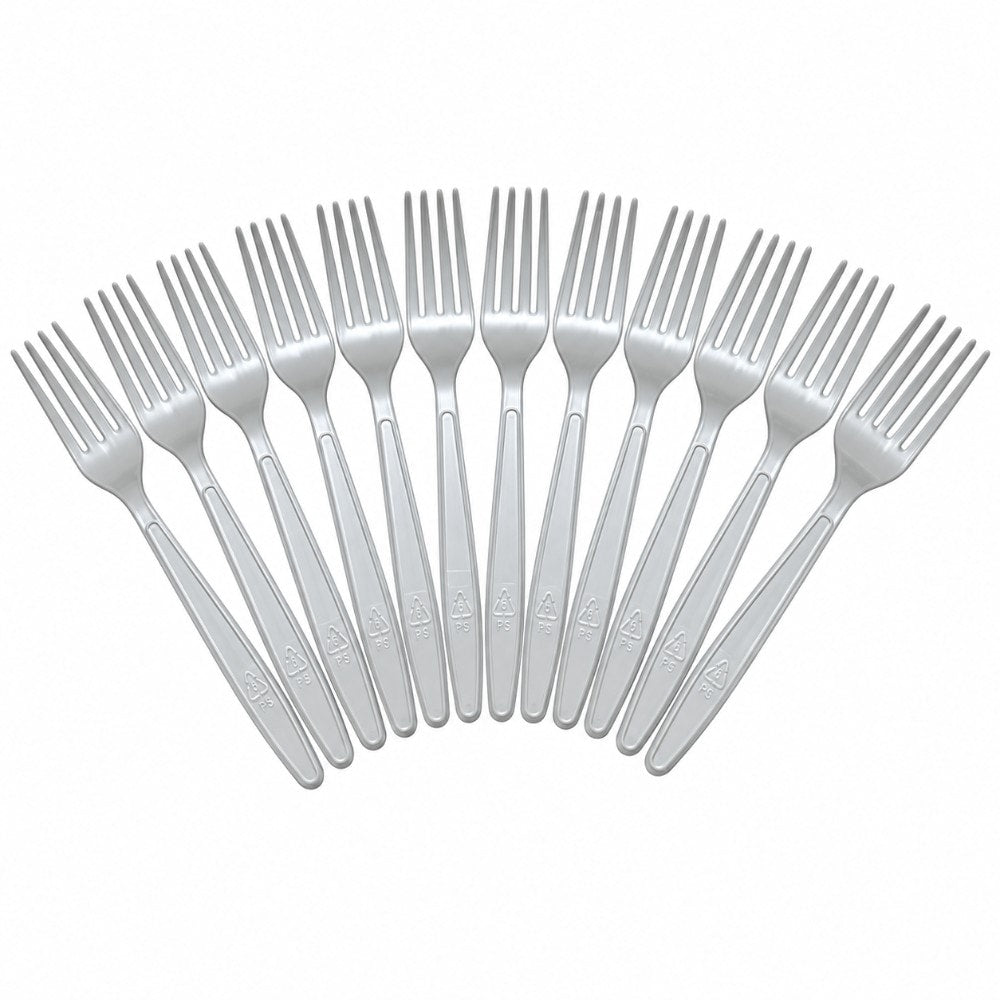Garfo Linha Forte Prata C/20
