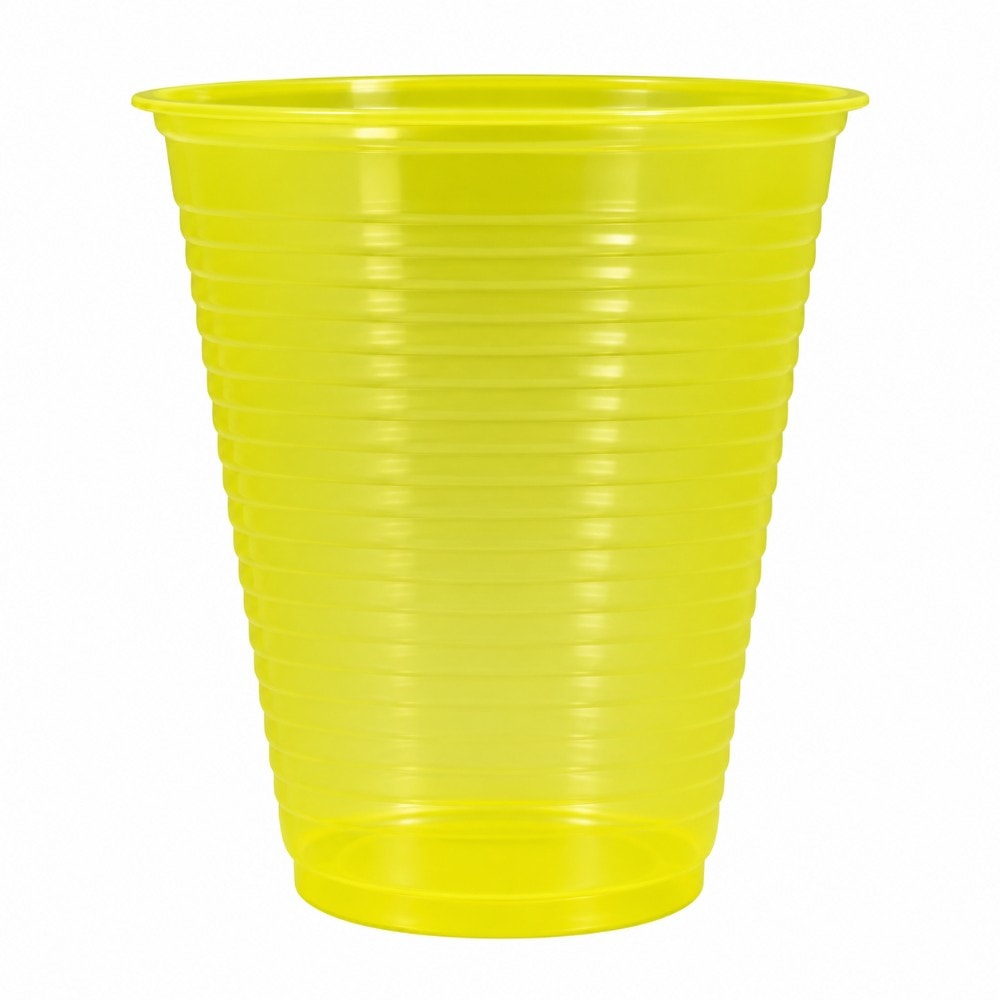 Copo 180ml Amarelo Neon C/40 Bello