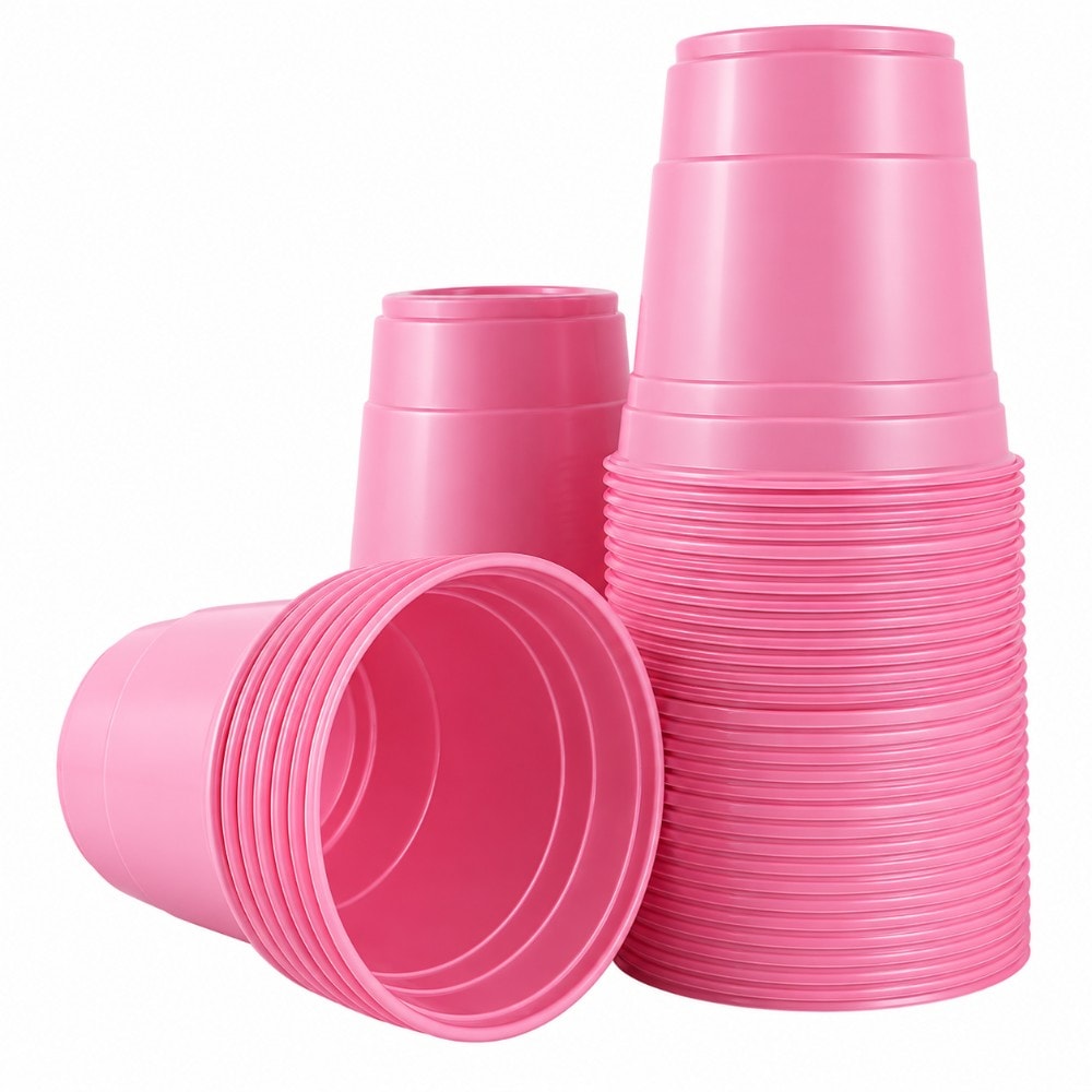 Copo 180Ml Rosa Neon C/40 Bello