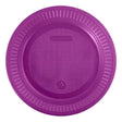 Prato 18Cm Roxo C/10 Bello