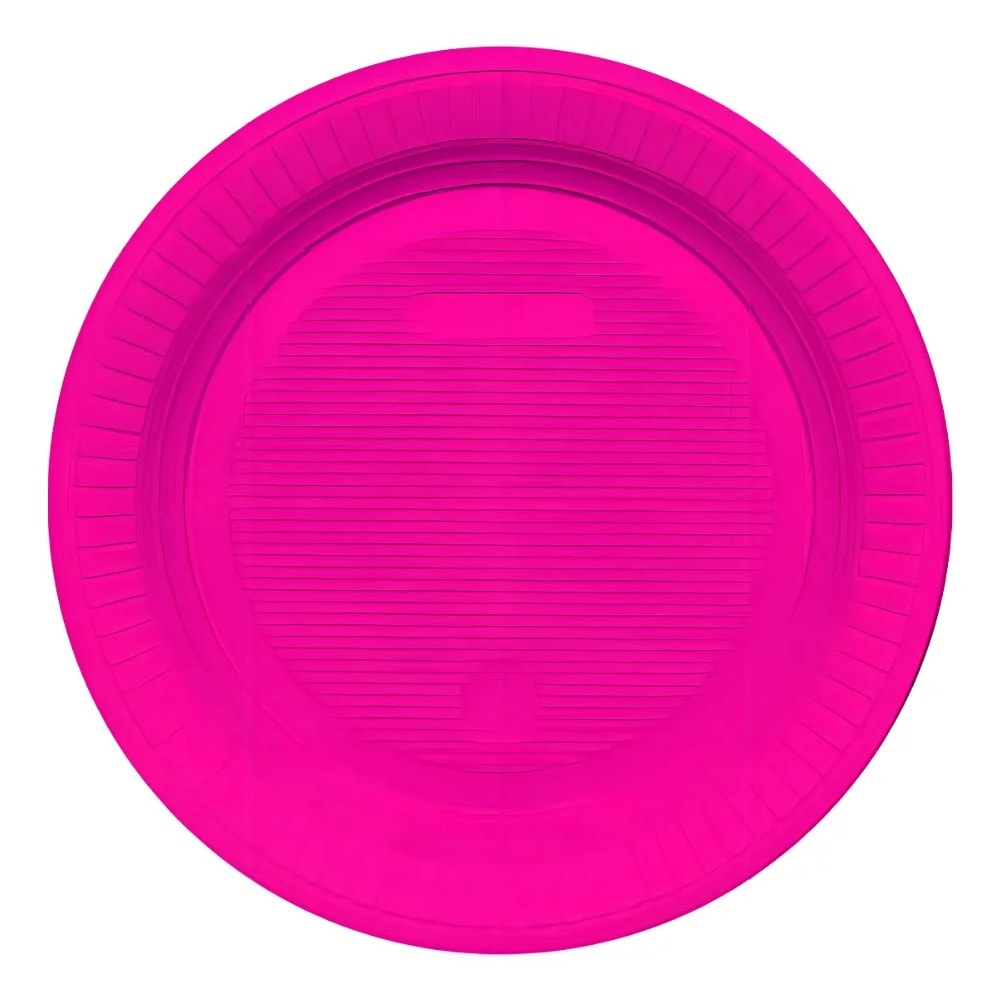 Prato 18Cm Pink C/10 Bello