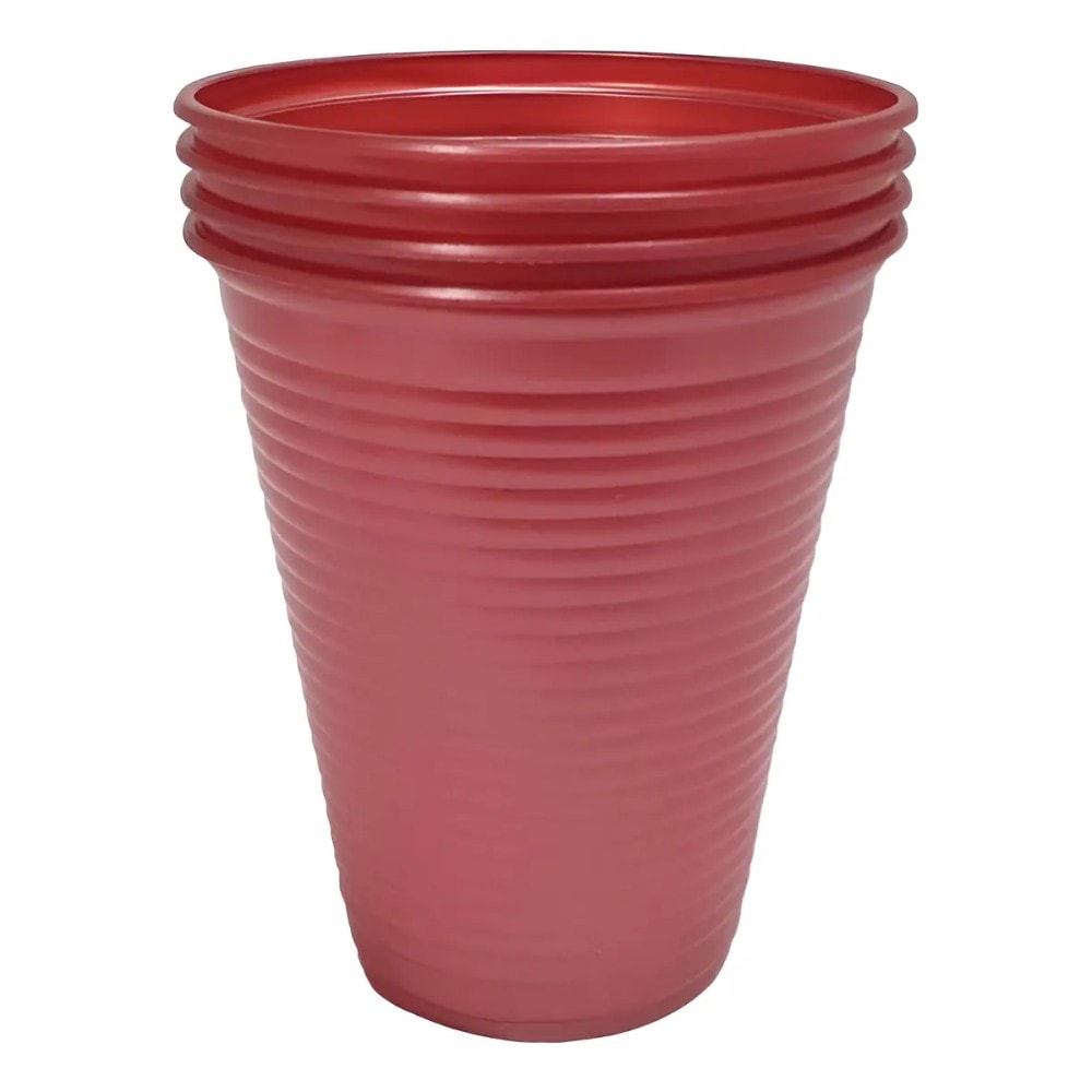 Copo 200Ml Vermelho C/50 Bello