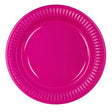 Prato 15Cm Fucsia Perolado C/10 Bello