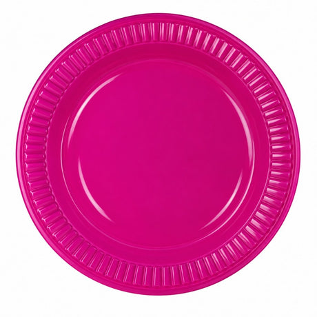 Prato 15Cm Fucsia Perolado C/10 Bello