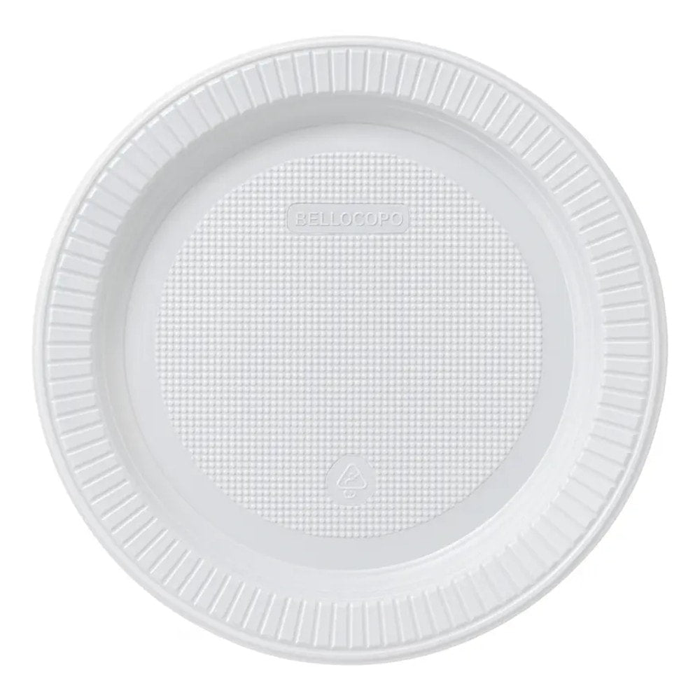 Prato 26Cm Branco C/10 Bello