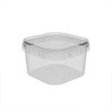 Pote Quadrado 150Ml Tampa C/10