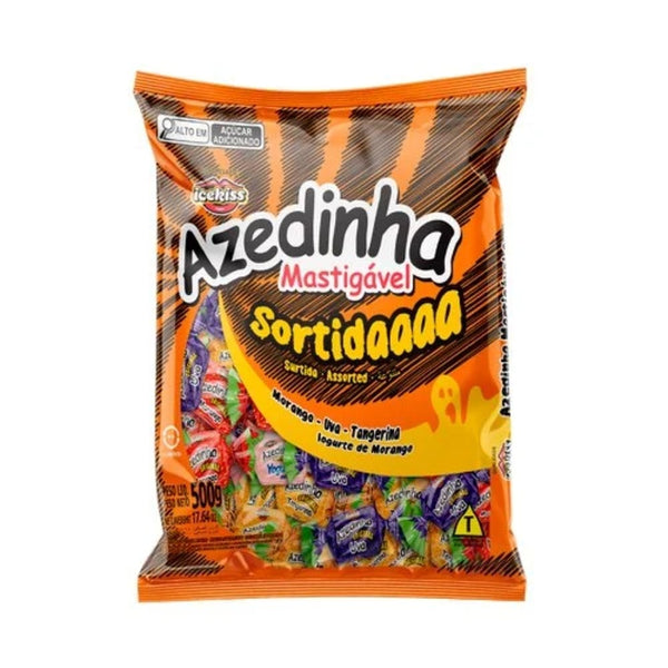 Bala Mastigavel Azedinha Sortida 500G