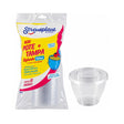 Kit Pote 150ml C/10 C/ Tampa Redonda Cristal