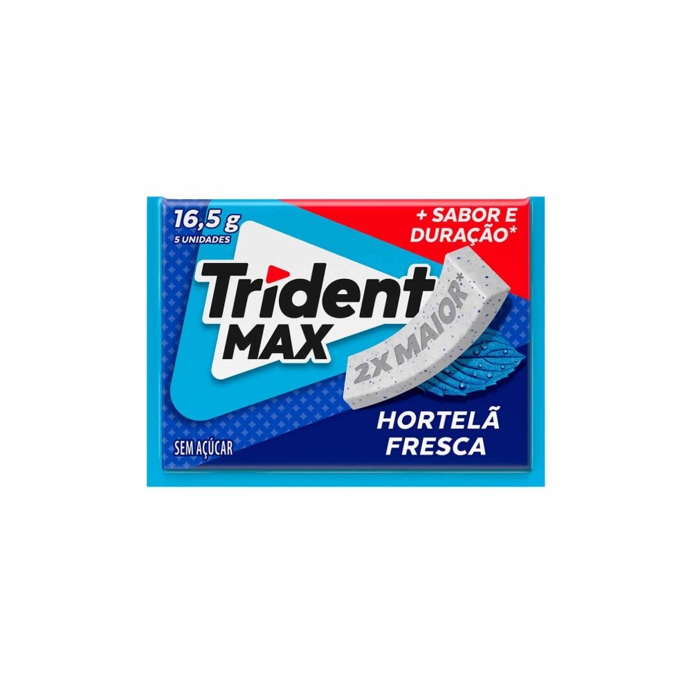 Chicle Trident Max Hortela 16,5g