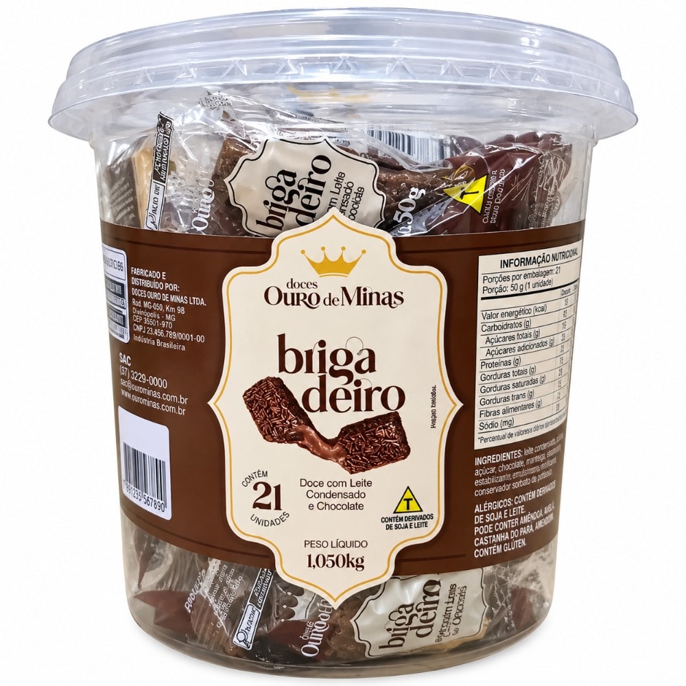 Doce Brigadeiro 21X50G