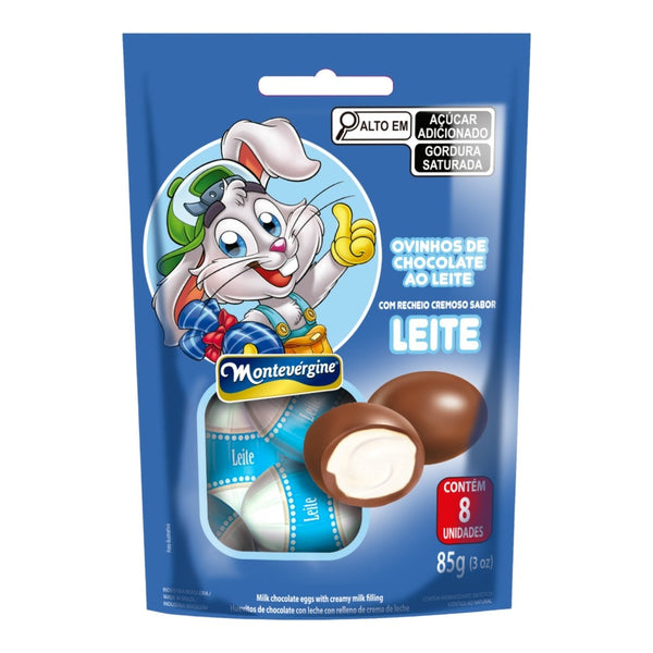 Ovinho Recheio Leite 85G
