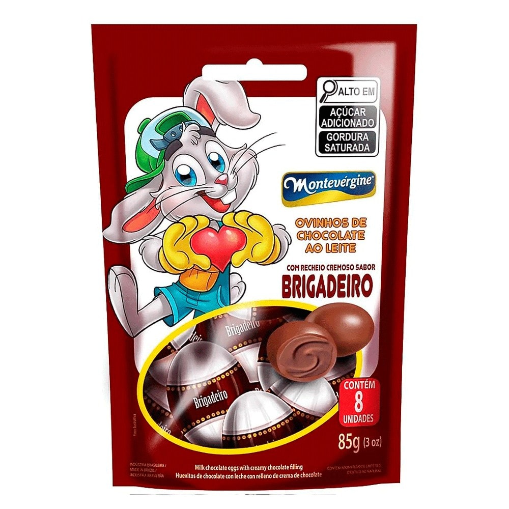 Ovinho Recheio de Brigadeiro 85g