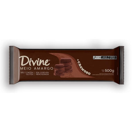 Chocolate Mais Cremoso Mais Amargo 50% 500G