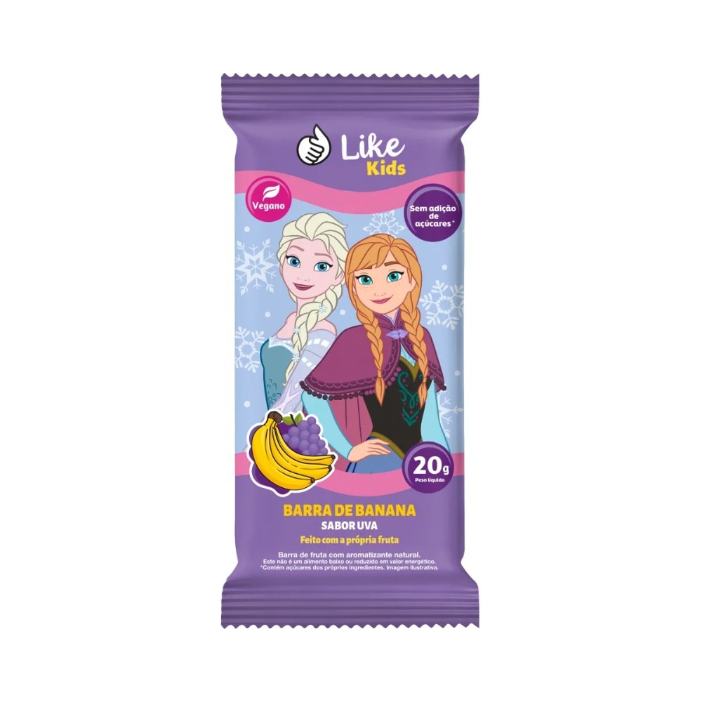 Barrinha Like Kids Frozen Ban Uva 20G