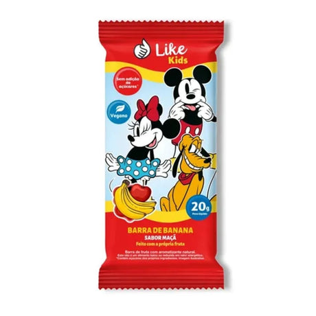 Barrinha Like Kids Mickey Banana Maçâ 20G