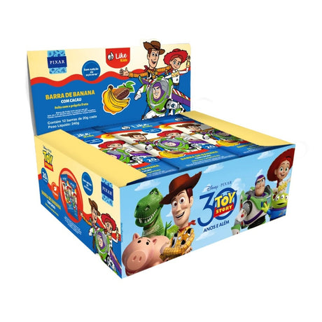 Barrinha Like Kids Toy Story Banana Cacau 12X20G