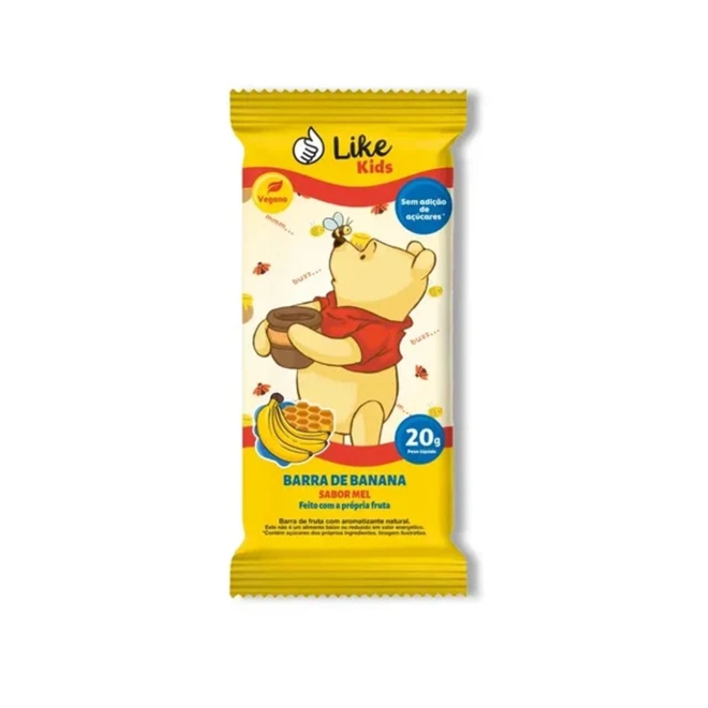 Barrinha Like Kids Pooh Ban Mel 20G
