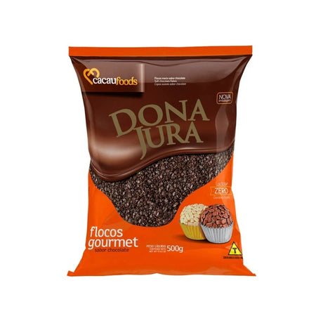 Flocos Macio Chocolate 500Gr Cacau Foods