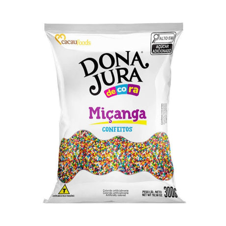 Confeito Micanga 80G Colorido