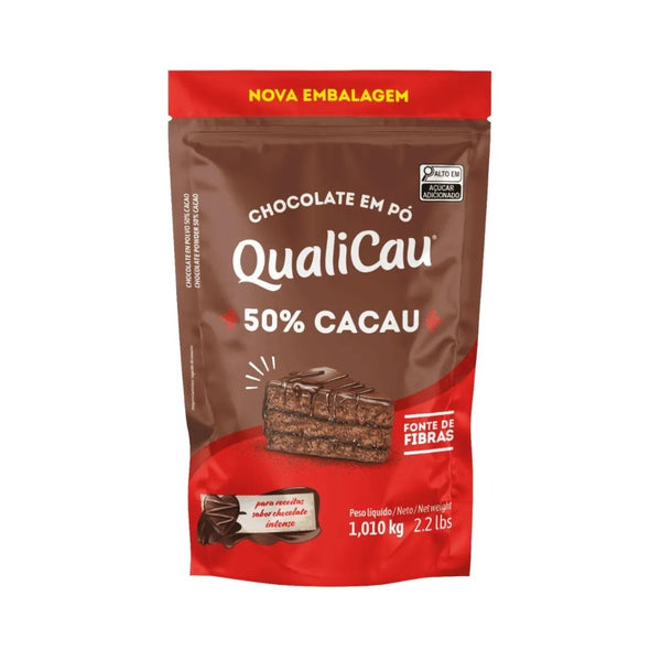 Chocolate Em Po 50% 1,01Kg Qualicau