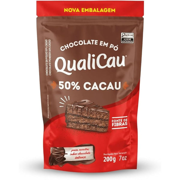 Chocolate Em Po 50% 200G Qualicau