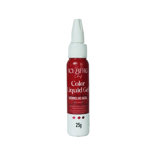 Corante Liquigel 25Gr Vermelho Natal