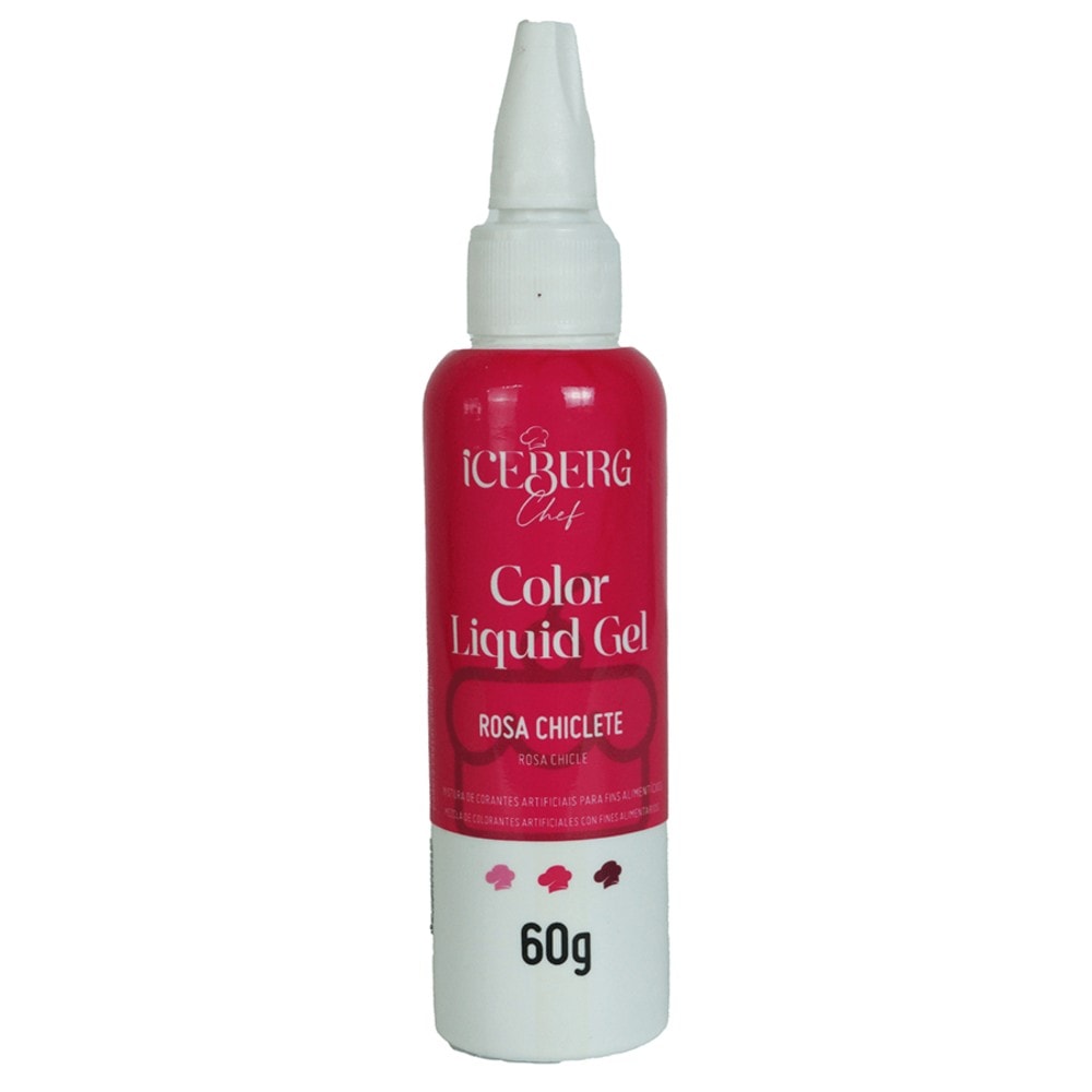 Corante Liquigel 60Gr Rosa