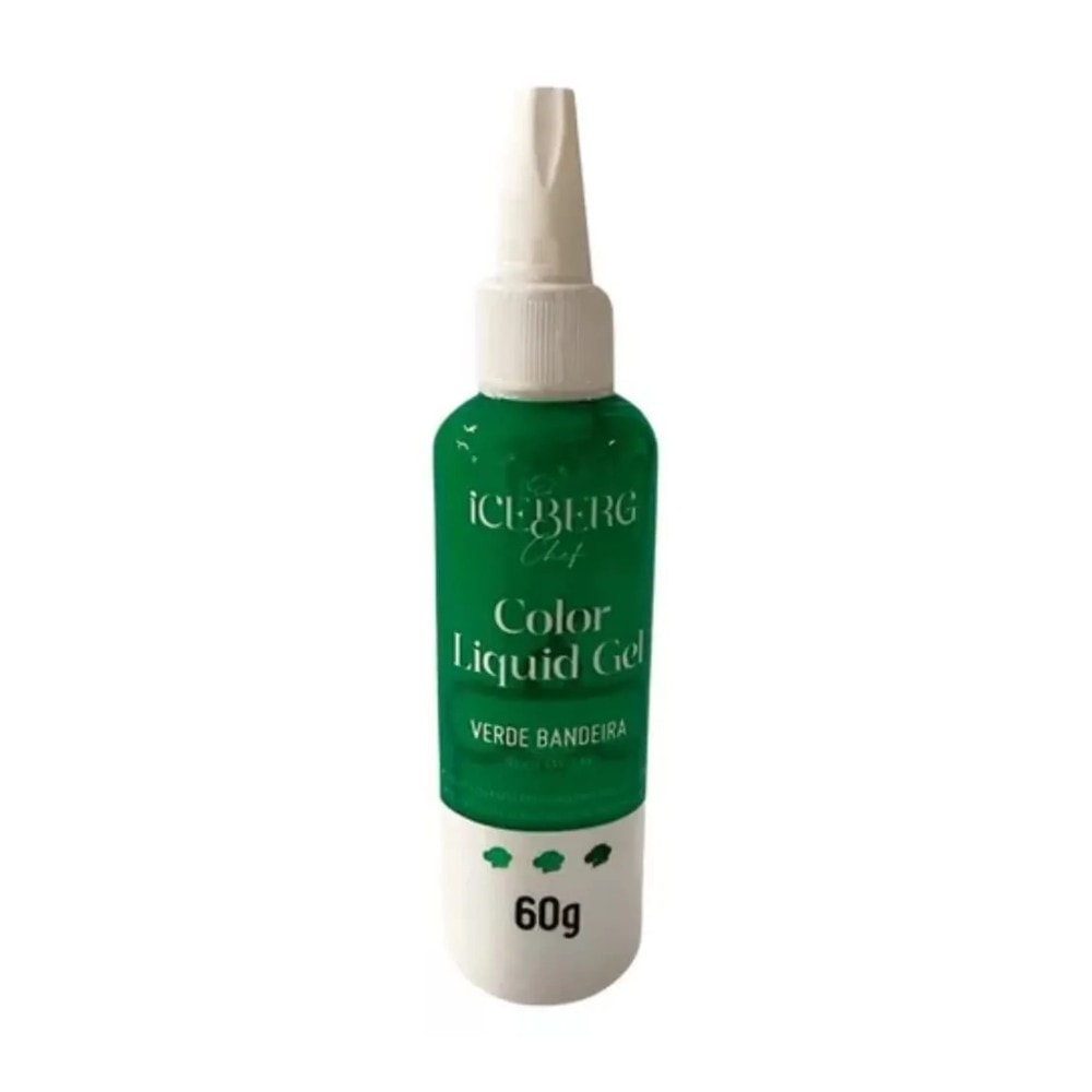 Corante Liquigel 60Gr Verde Bandeira