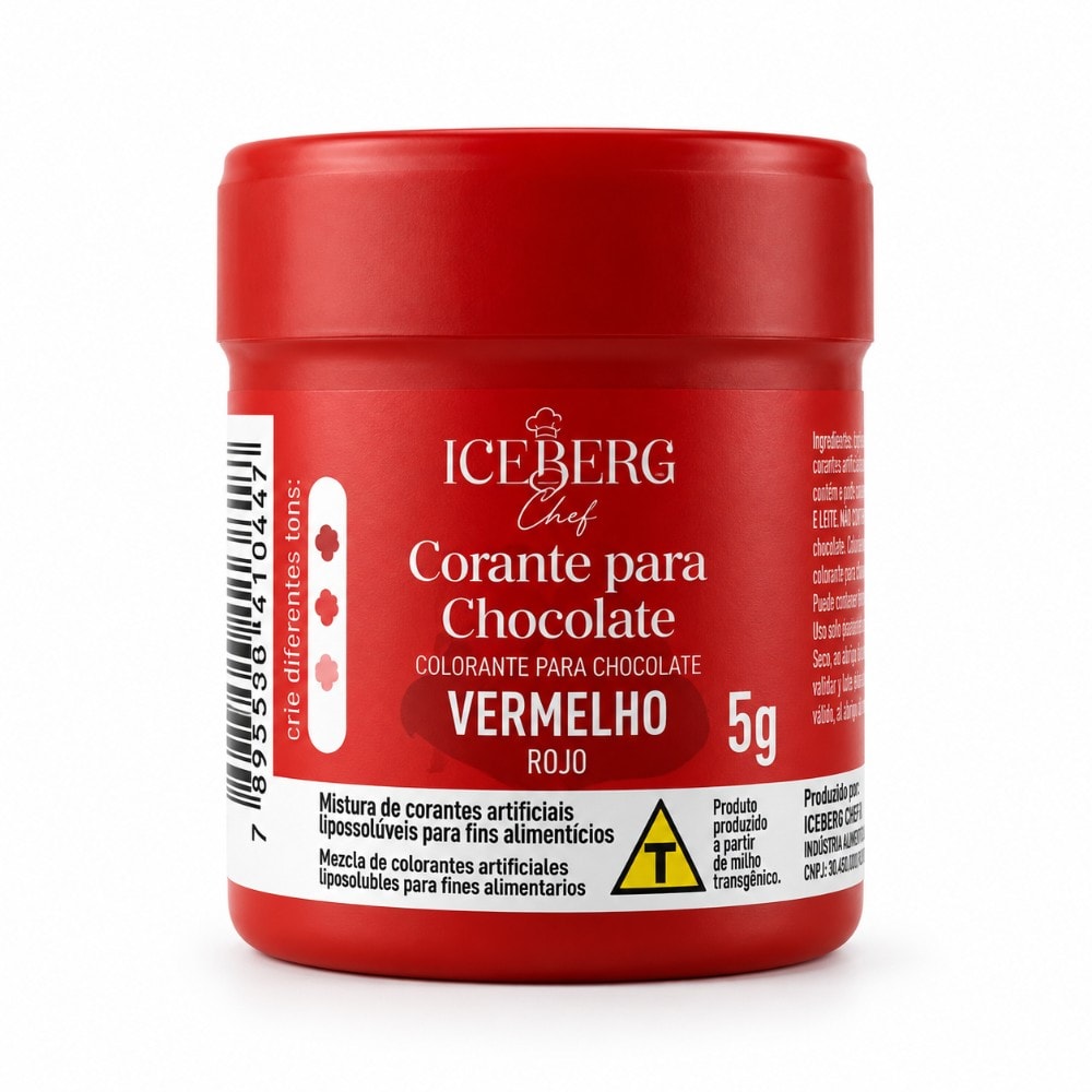 Corante 5G Chocolate Vermelho