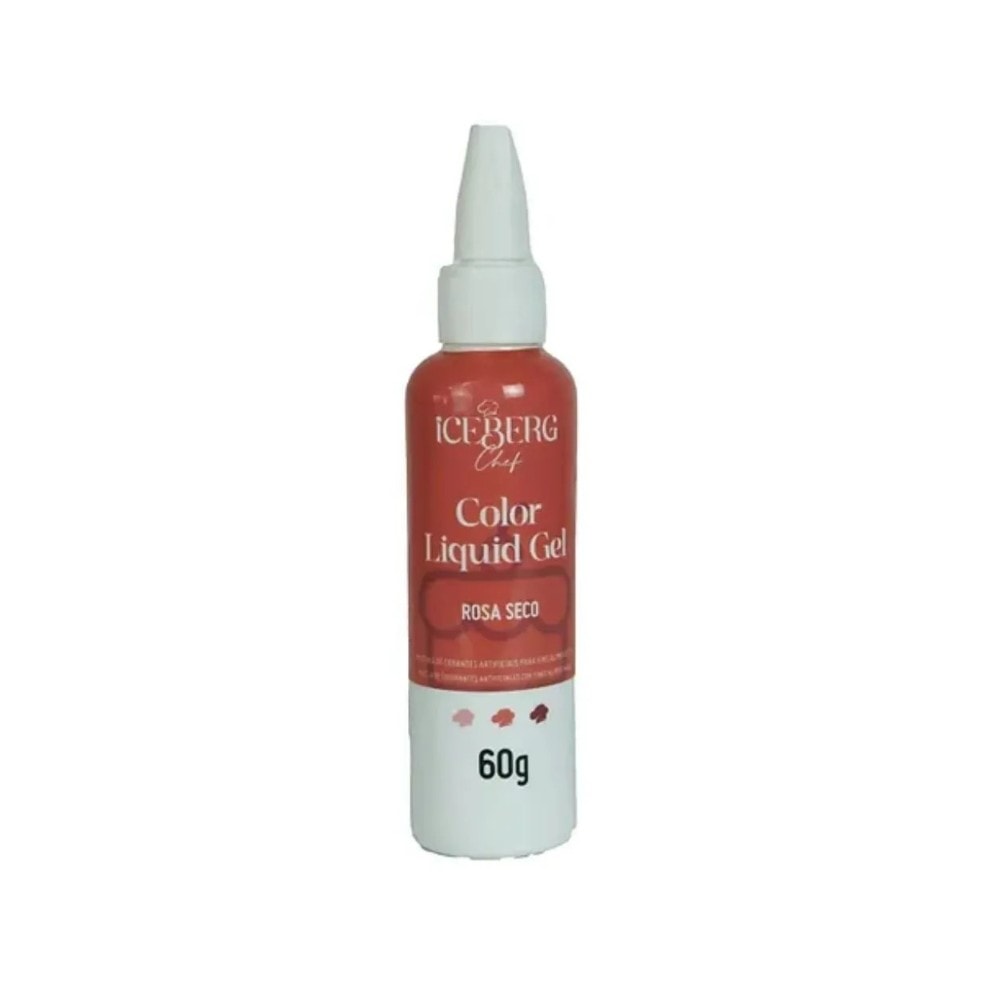 Corante Liquigel 60Gr Rosa Seco