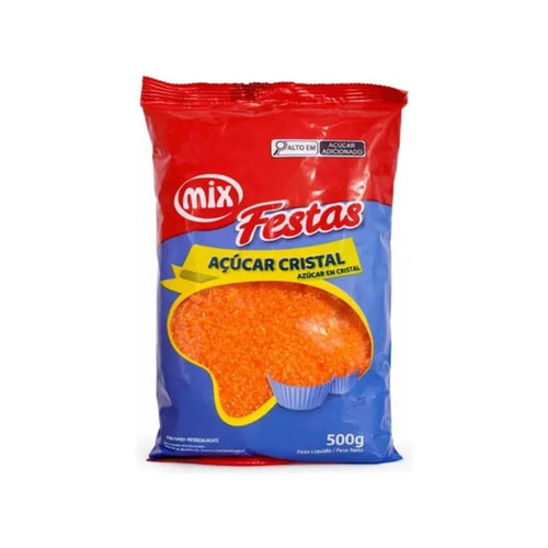 Acucar Cristal 500Gr Laranja Mix