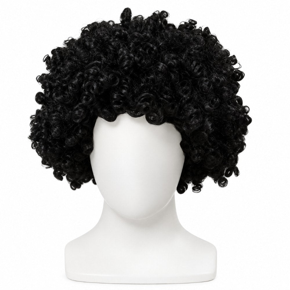 Peruca Black Power Super Preto 160G