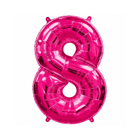 Balao Met Rosa Pink 1M N.8