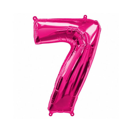Balao Met Rosa Pink 1M N.7